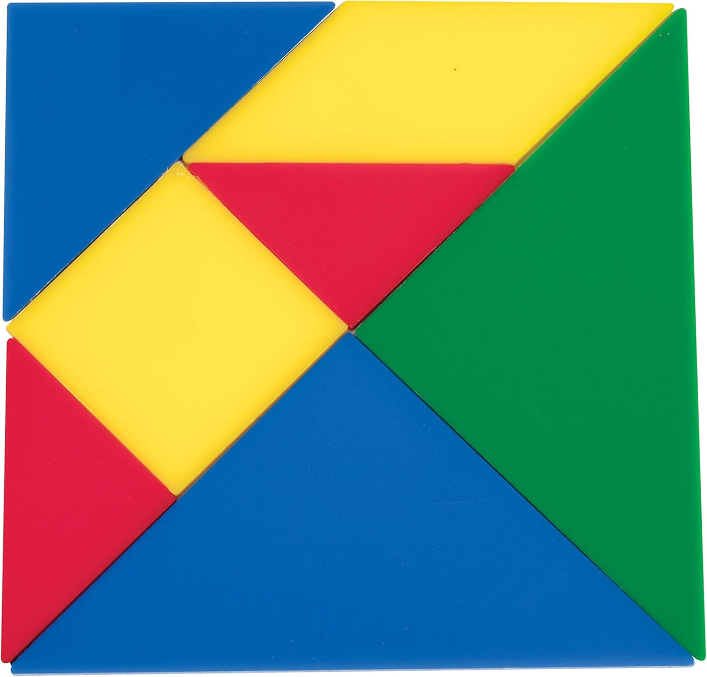 LEARNING ADVANTAGE Tangrams | Set of 28 | Puzzle Blocks for Geometry and Problem Solving | Math Manipulatives for Kids | Practice Early Geometry