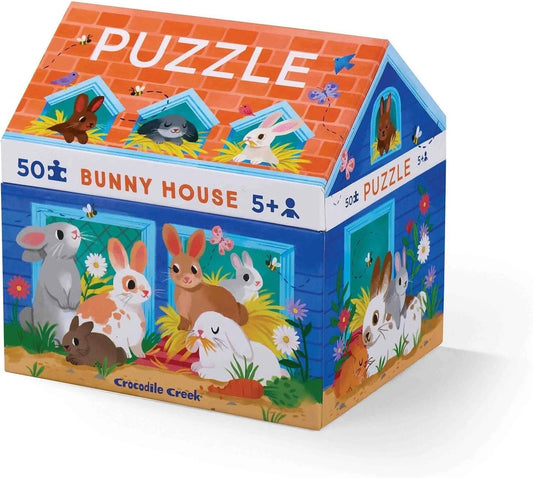 Crocodile Creek 50-Piece Jigsaw Puzzle - Fun Table or Floor Puzzles for Kids Ages 4-6 and Up - Includes Heavy-Duty Shaped Box for Storage - Shark Reef - 12" x 8" Finished