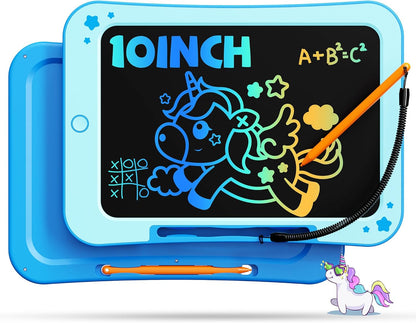 Birthday Gifts for Kids, 10inch LCD Writing Tablet Doodle Board, Mess Free Coloring Drawing Pad,Toddler Travel Toys, 3 4 5 6 7 8 Year Old Girl Birthday Gift, Christmas Easter Toys