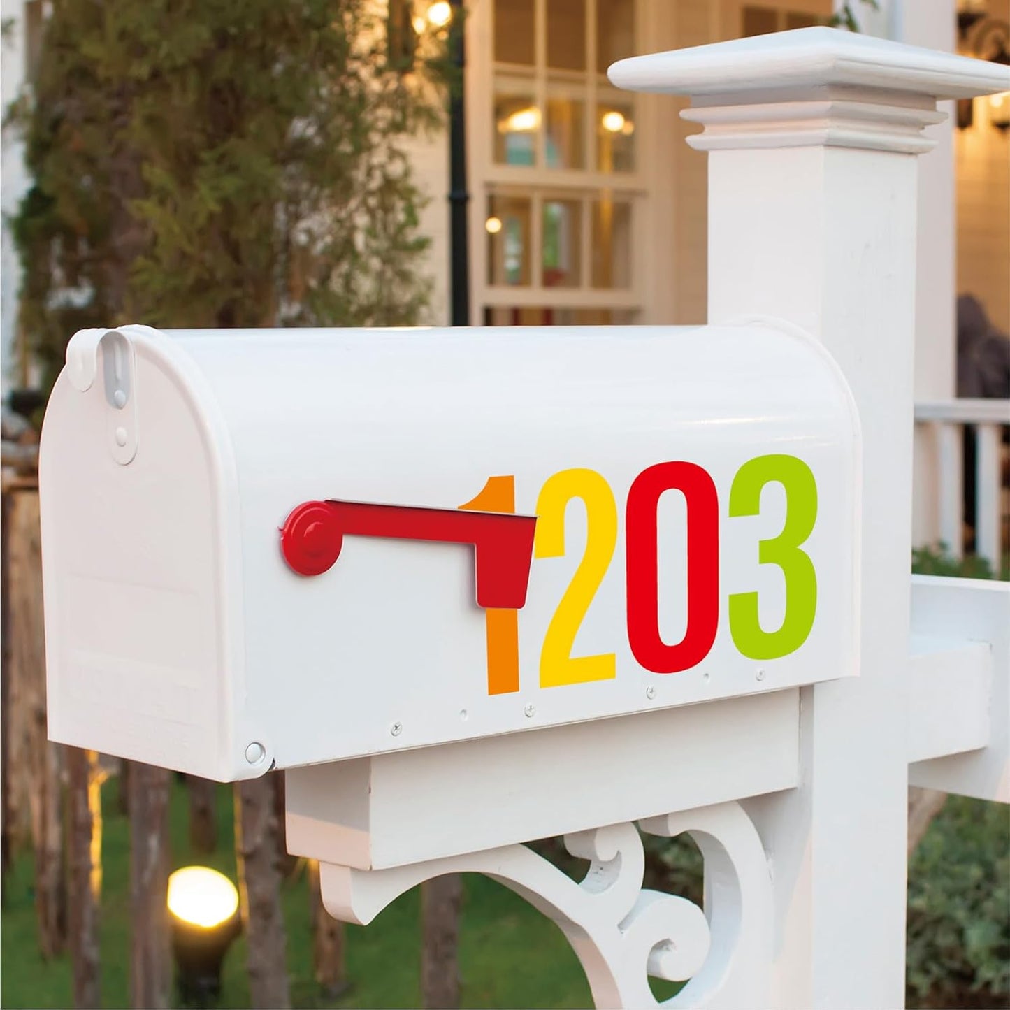 480 Pcs Waterproof 3" Vinyl Alphabet & Number Stickers - Self-Adhesive for Mailboxes, Windows, Doors, Signs, Vehicles & More, Black