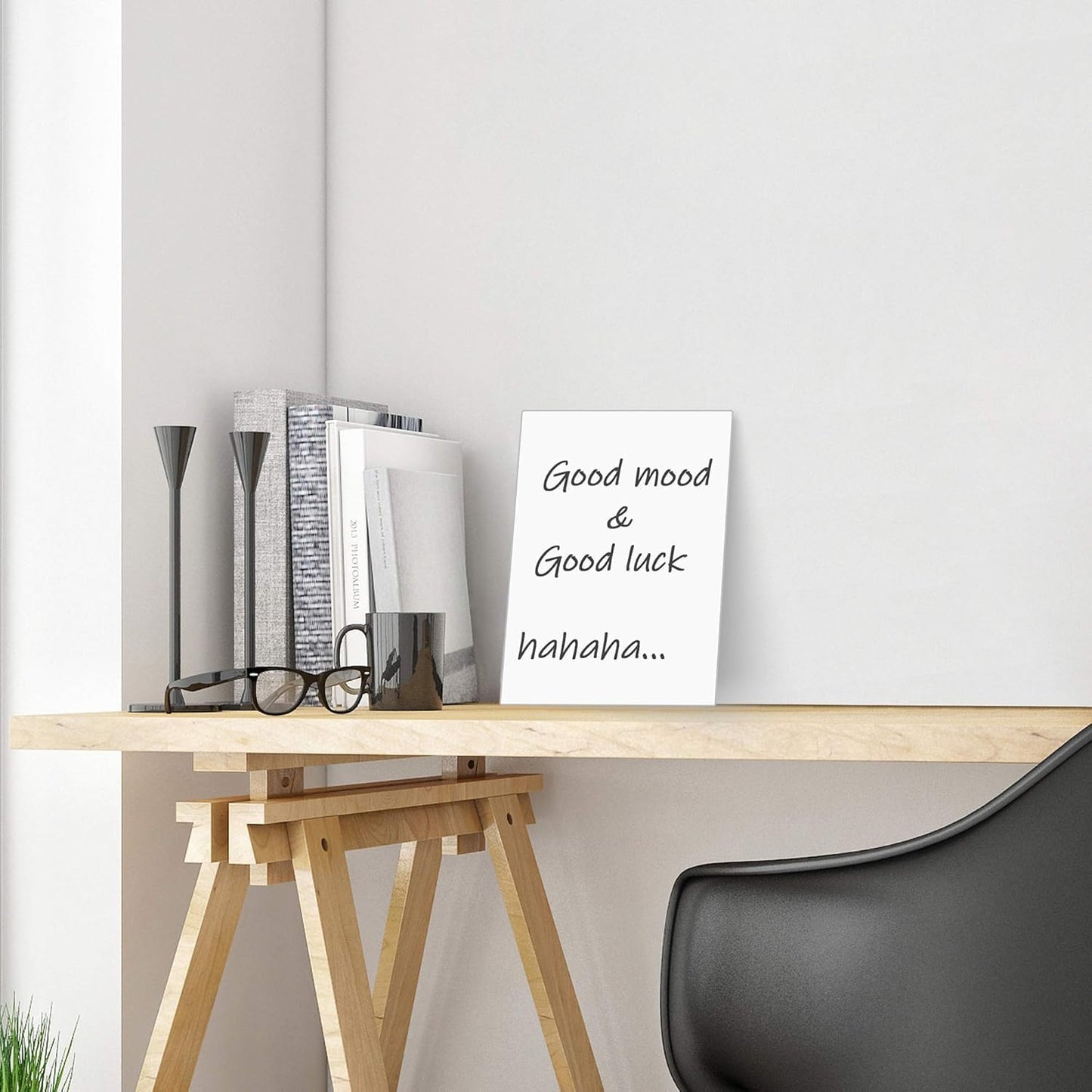 LLPT Dry Erase Magnetic Sheets 6 Packs 5.9” x 8.3” Reusable Washable No Adhesive Trimable Sticker Notes for Refrigerator Desktop Shelf DIY Whiteboard Color White (MSW598)