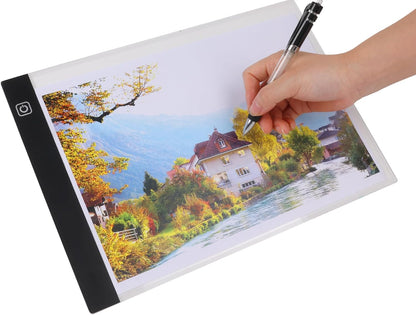 Mini A5 LED Light Box for Drawing and Tracing,A5 Diamond Art Painting Light Board,LED Copy Board Light Tracing Box,Light Pad