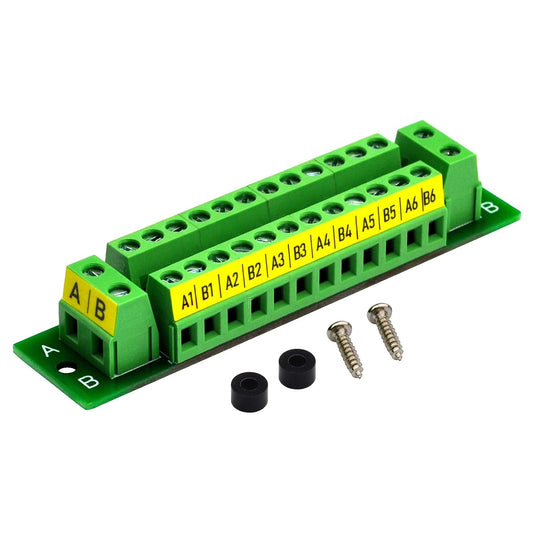 30Amp 300V 1x10 Position Terminal Block Distribution Module. OONO D-1661GP