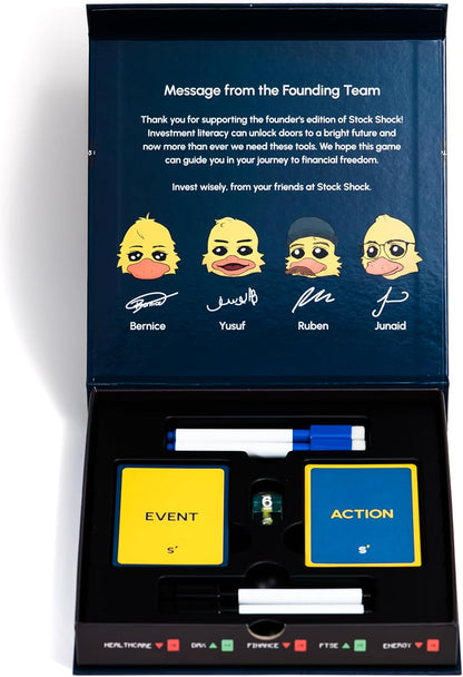 Investment Strategy Board Game (Ages 7+, Easy to Learn, Educational)