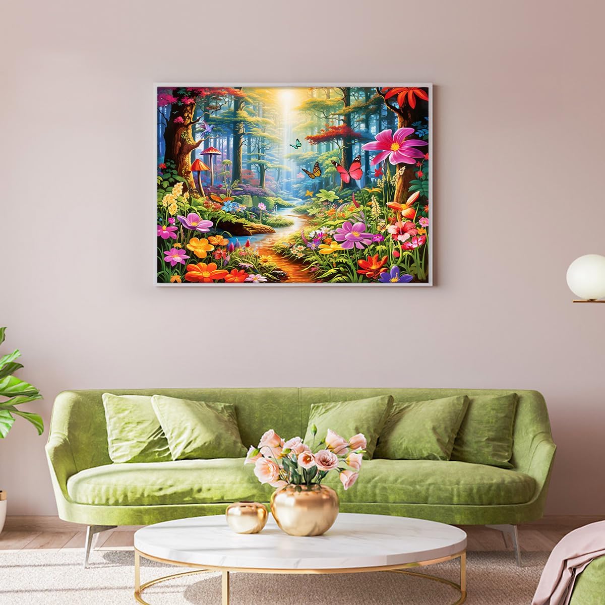 Jigsaw Puzzles for Adults 1000 Piece Puzzle for Adults 1000 Pieces Puzzle 1000 Pieces-Idyllic Rural Summer Landscape