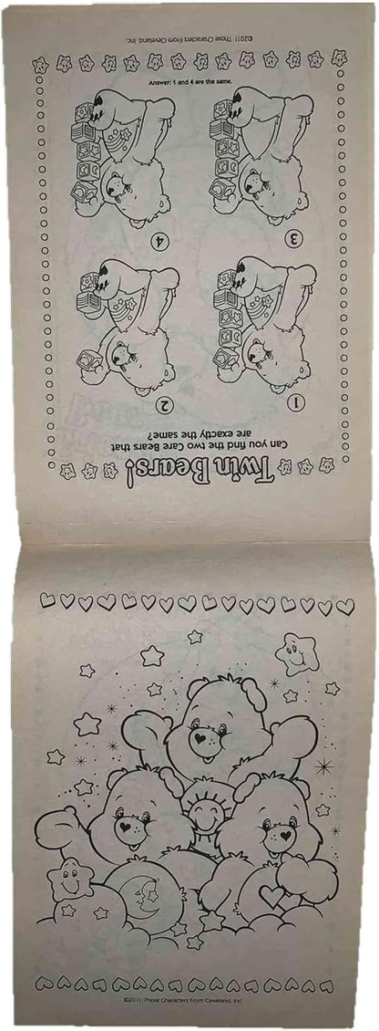Care Bears Coloring and Activity Pad 3 Pack, Bear Time for All