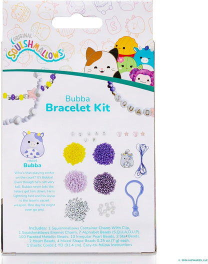 Original Squishmallows Archie The Axolotl Bracelet Kit, Friendship Bracelet Kit, Charm Bracelet Making Kit, Gifts for Girls, Squishmallows for Boys, Craft Kits