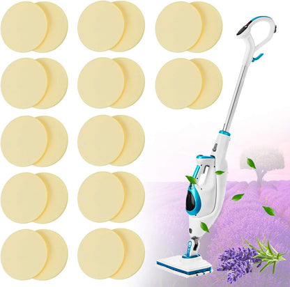 Maitys 24 Pcs Fragrance Discs Replacement Steam Mop Scent Practical Fragrance Compatible with Powerfresh and Symphony Series, Compatible with Model 1940, 1806 and 1132(Fresh Fragrances,24 Pcs)