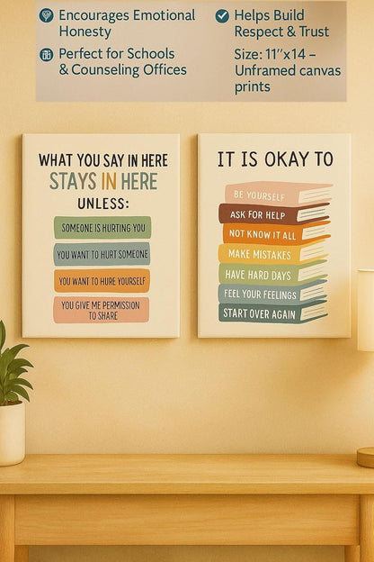 ajdvart 3 Funny Science Posters for Classroom/Home – STEM Teacher Wall Art & Bulletin Board Decorations for Elementary, Middle & High School Classrooms, Unframed Canvas 12"x16"