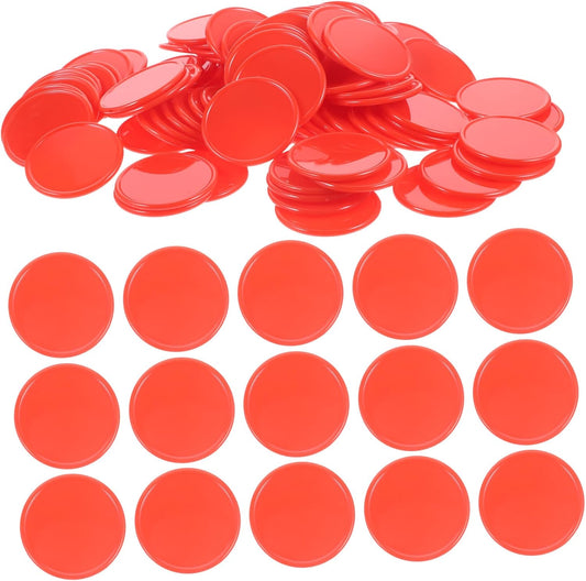 Kisangel Colorful Disc Teaching Chip Educational Board Games Math Teaching Aid Party Game Marker Learning Game