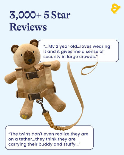 GoldBug Toddler Safety Harness & Leash - Owl