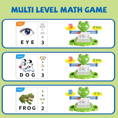 Snugzy Dinosaur Balance Counting Toys Math Game Montessori Toys Learning Games for Kids Educational Toy Gifts for Boys Girls Age 5-7