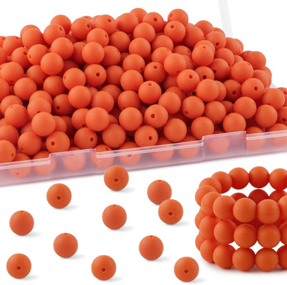 65Pcs 19mm Silicone Beads for Keychain Making Bracelet Necklace, Bulk Round Silicone Beads for Pens（Christmas Green） - Colors B