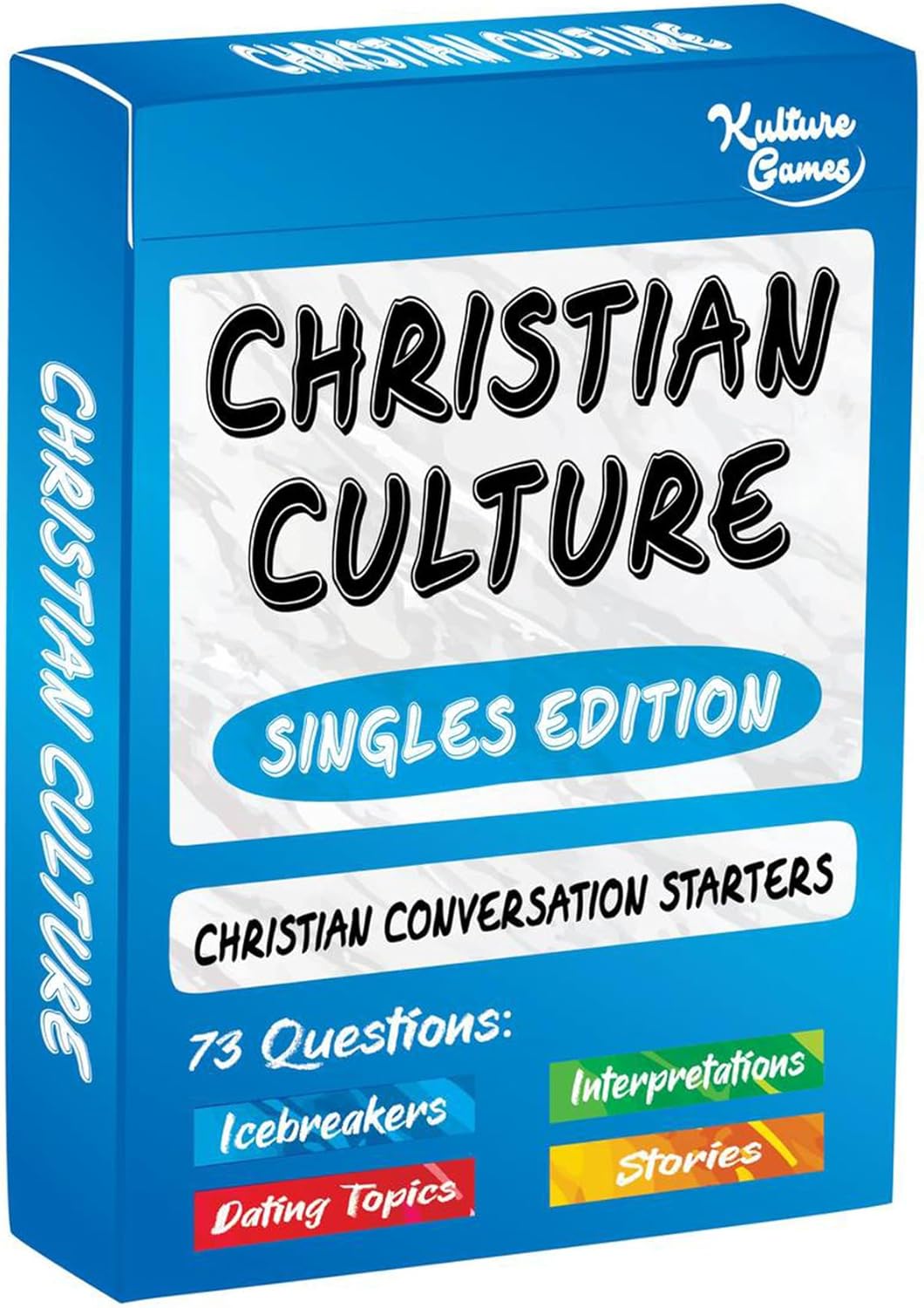 Kulture Games - Bible Conversation Cards for Kids - Christian Family Games - Faith Based Educational Card Games - Sunday School Christian - Gifts Learning - Ages 6+