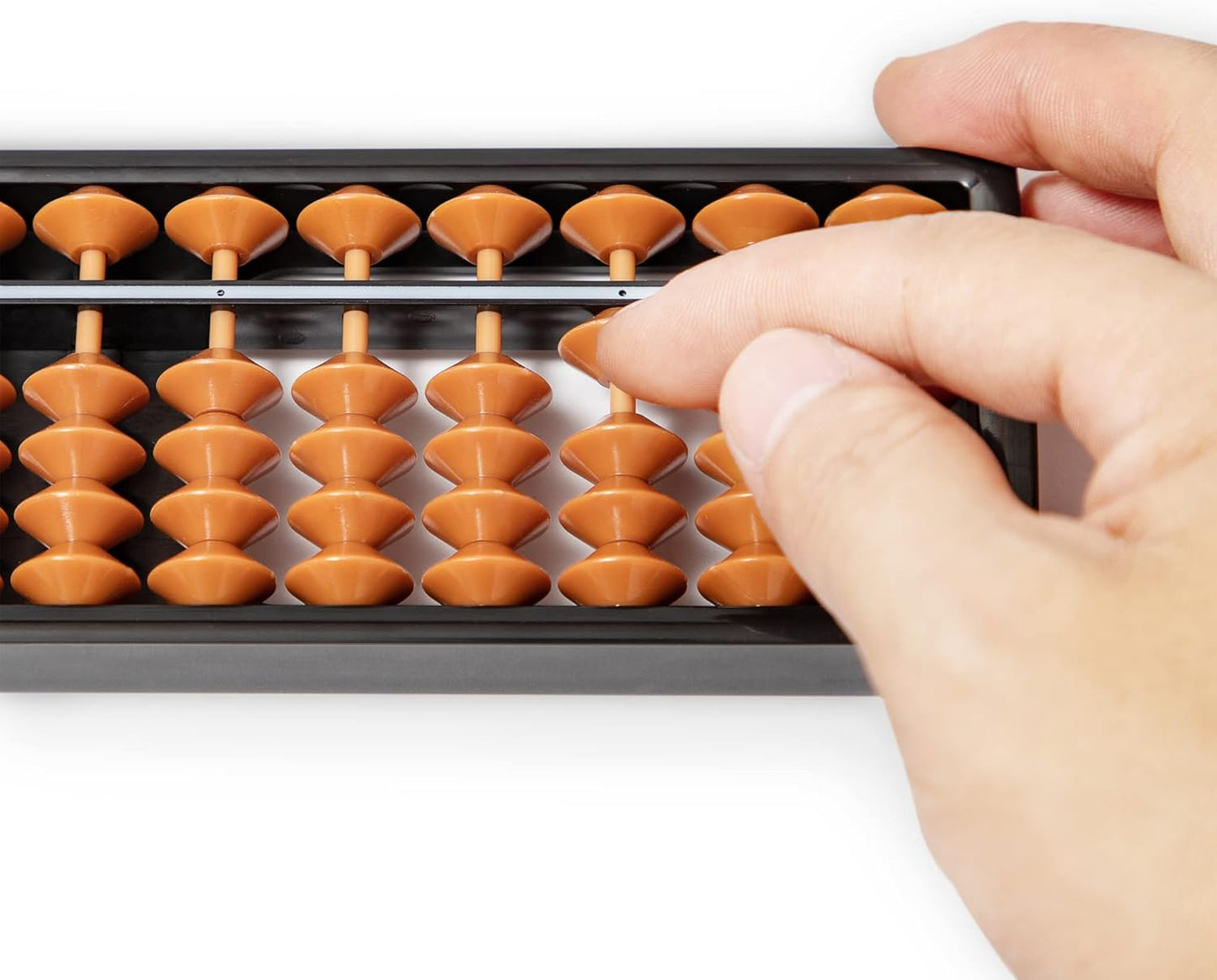 Digital Standard Abacus-20 cm-Professional 13-Column Soroban Calculator (Functional and Educational Tool)