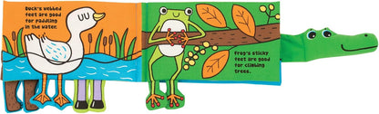 Melissa & Doug K’s Kids My First Activity Book 8-Page Soft Book for Babies and Toddlers Early Learning Developmental Plush Soft Activity for Babies and Toddlers