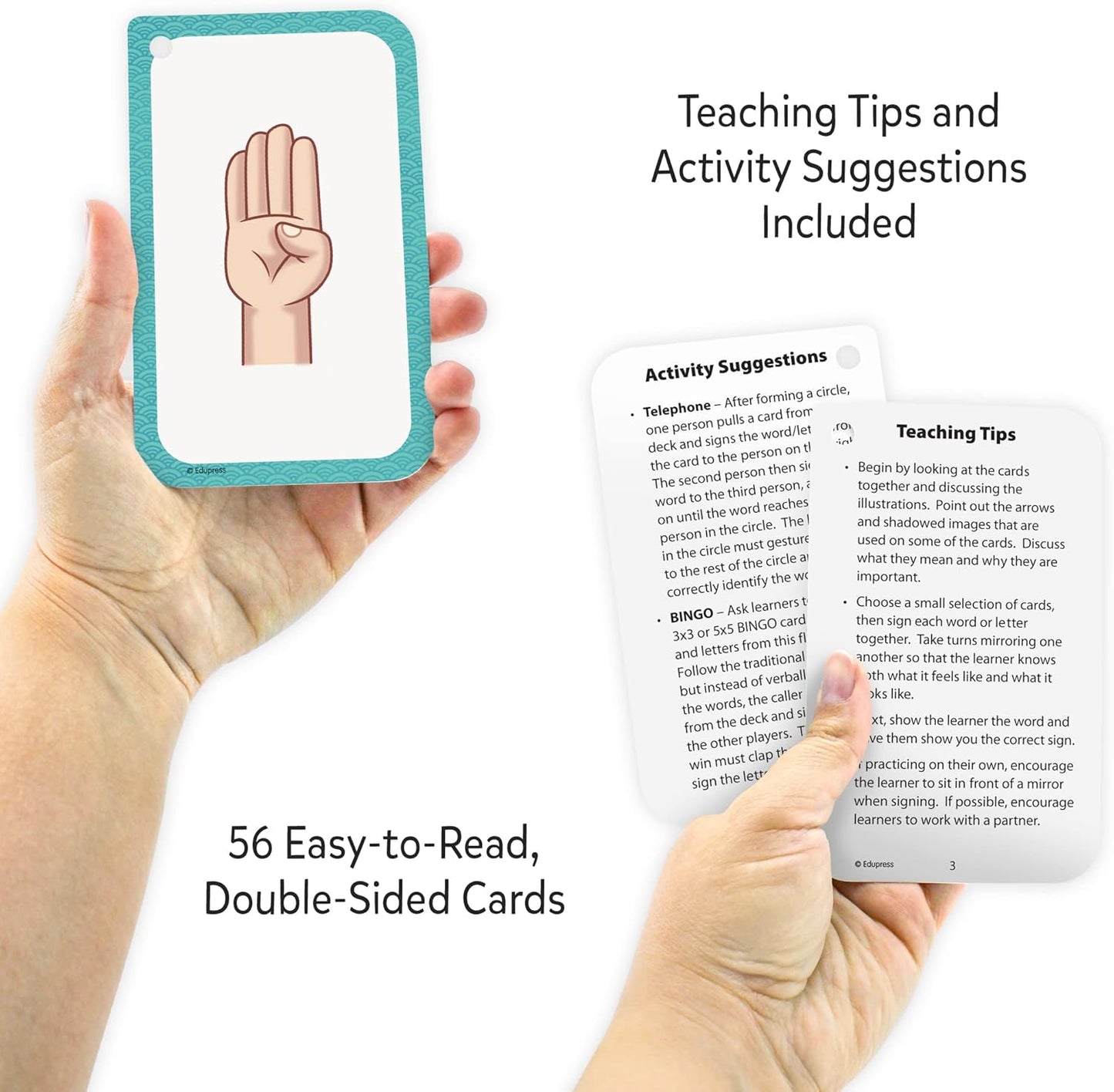 Sign Language Flash Cards (EP62076)