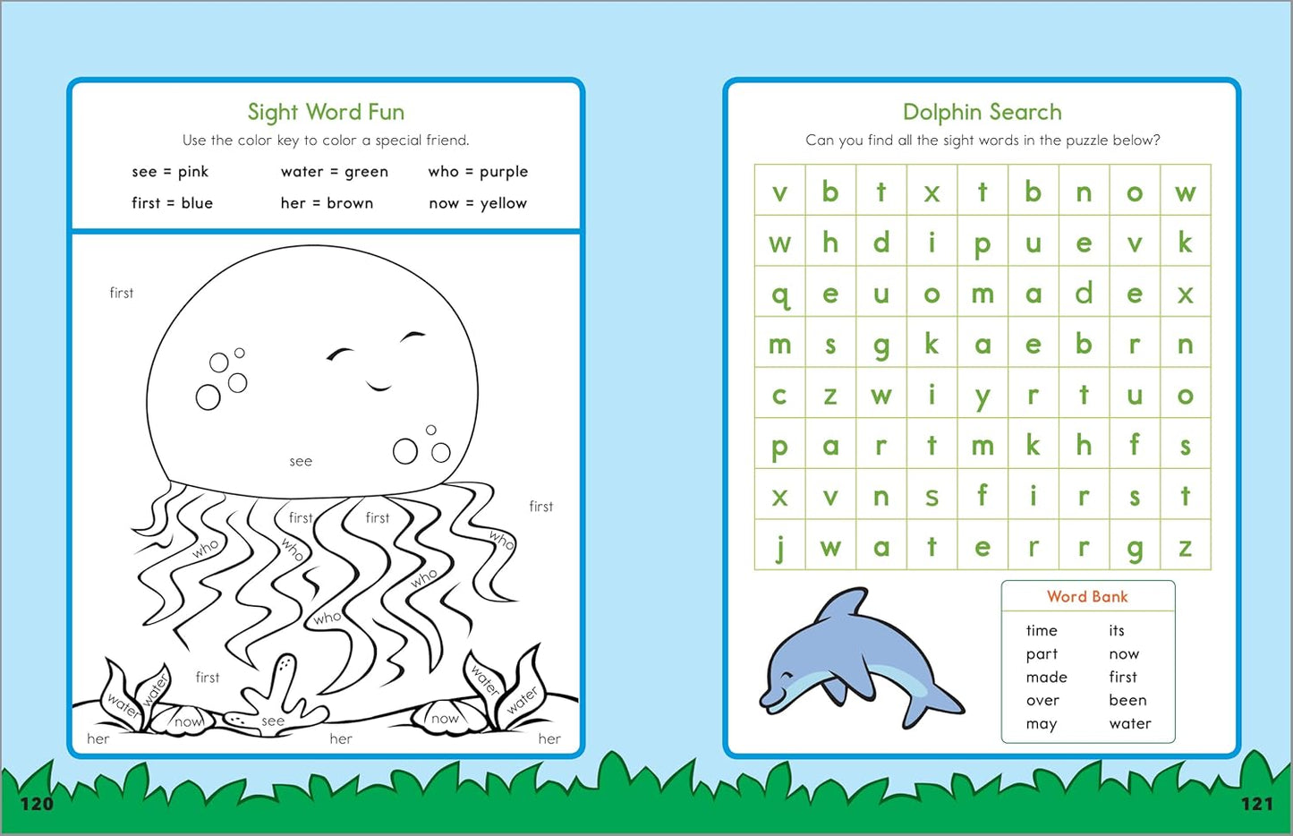 My Sight Words Workbook: 101 High-Frequency Words Plus Games & Activities!