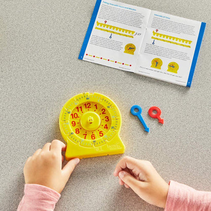 Learning Resources 24-Hour Number Line Clock Single Student Set