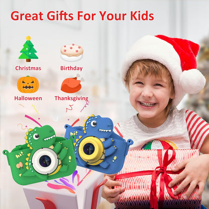 NIDOOT Pop Beads for Girl + Kids Camera for Boys, Toy for 3 4 5 6 7 Year Old Girl & Boys Gifts, HD Selfie Toddler Camera and Jewelry Making Kit for Girls 4-6
