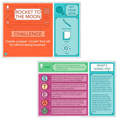 Carson Dellosa Stem Challenges, Seasonal, Physical, Life, Earth and Space Science Kits for Kids Ages 8-12, Educational Games and Experiments for 3rd Grade and Up