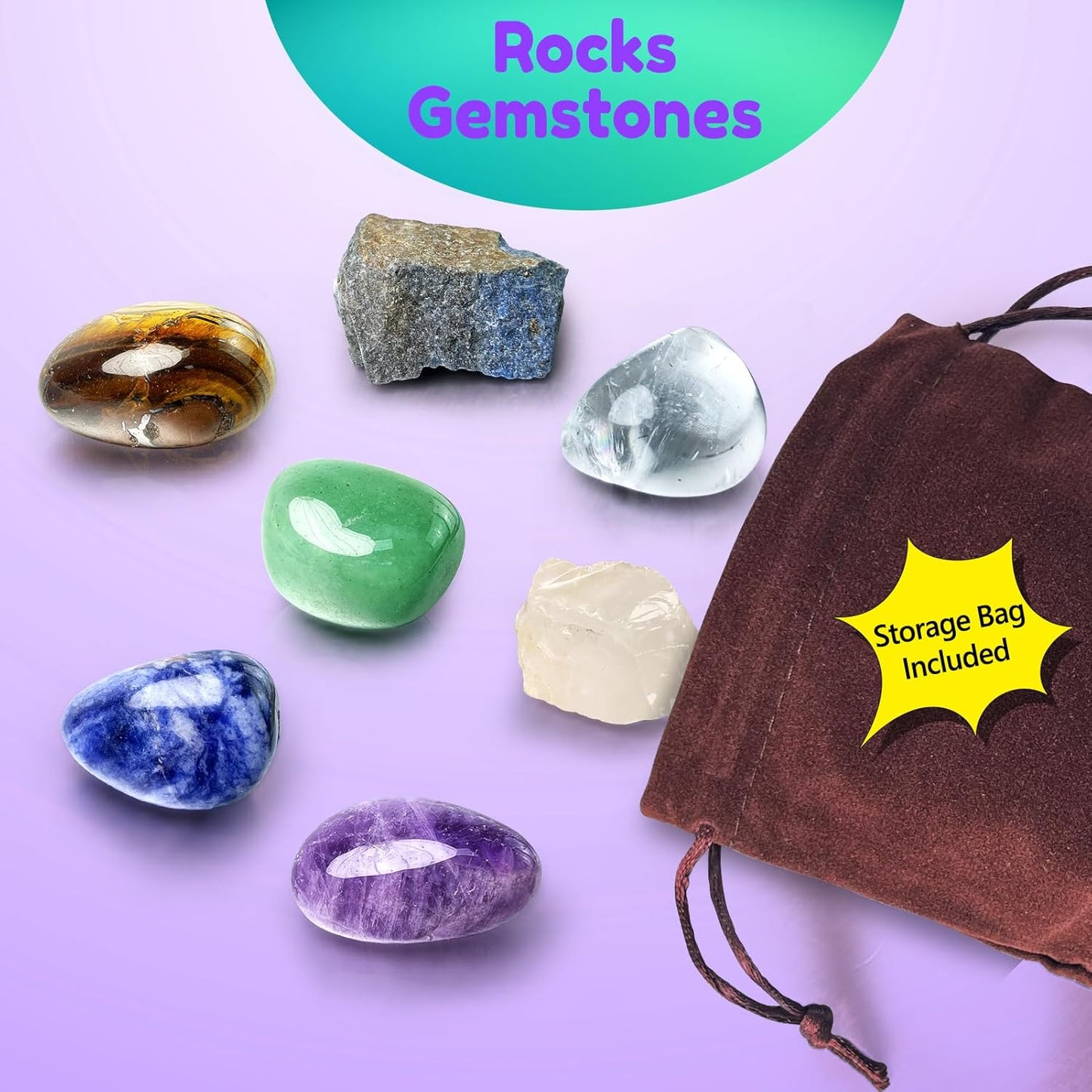 UNGLINGA Science Advent Calendar 2025 for Kids - 24 Days of S.T.E.M Experiments Chemistry Set, Crystal, Gemstones, Magic, Christmas Birthday Countdown Gifts for Boys Girls
