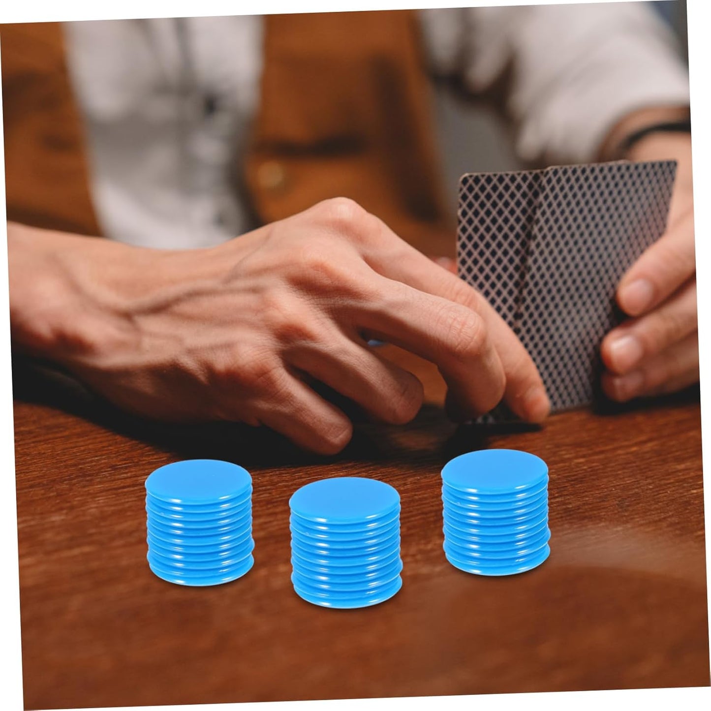 TOYANDONA Bingo Chips Counting for Games Bingo Markers for Math Learning and Counting Activities Sturdy Game