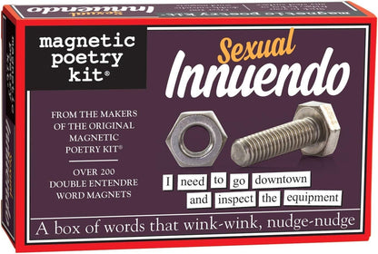 Magnetic Poetry - Moist Kit - Uncomfortable Words for Your Refrigerator - Write Poems and Letters on The Fridge - Made in The USA