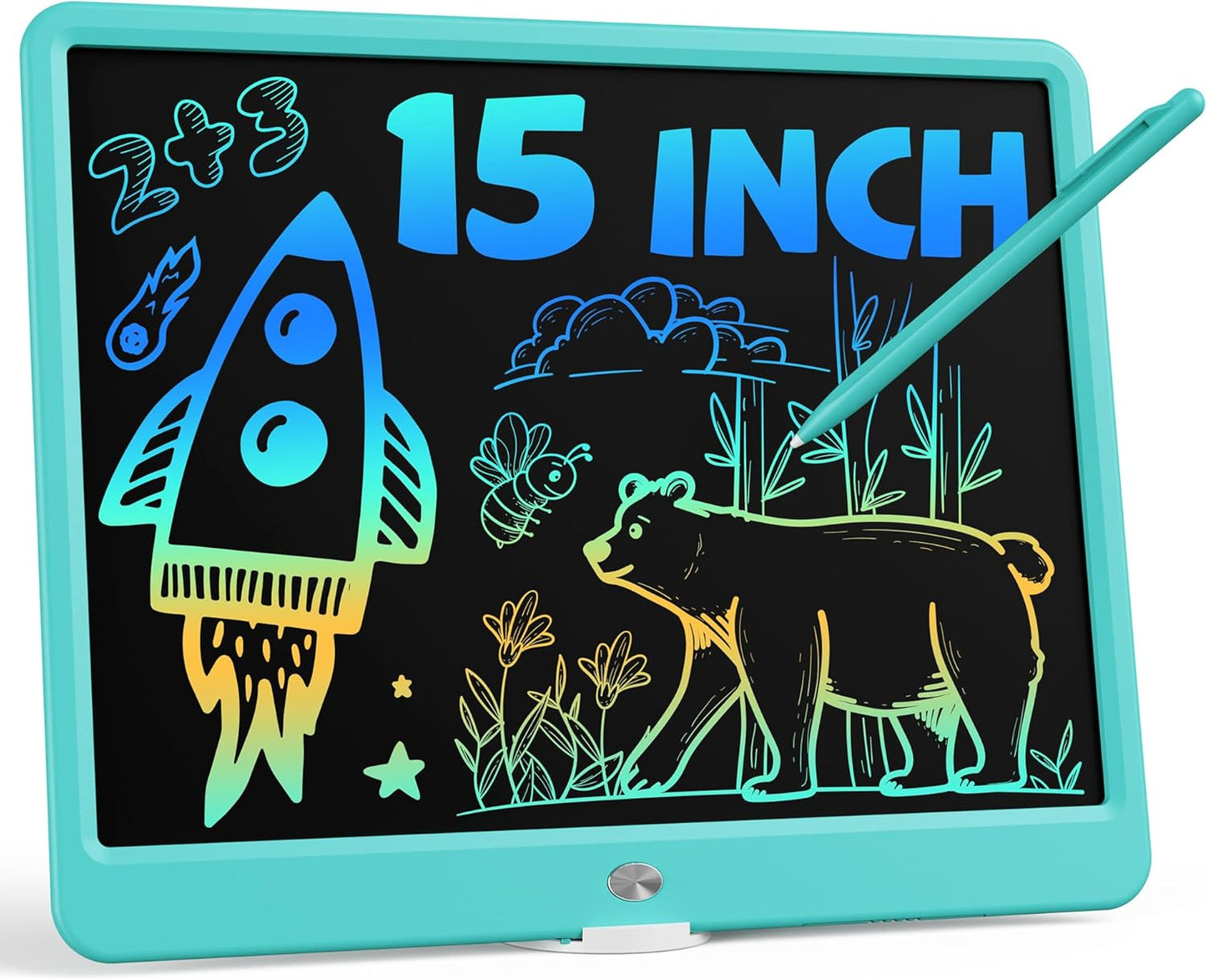 Bravokids Toys for 3-6 Years Old Girls Boys, LCD Writing Tablet 10 Inch Doodle Board, Electronic Drawing Pads, Educational Birthday Gift for 3 4 5 6 7 8 Years Old Kids Toddler (Blue)
