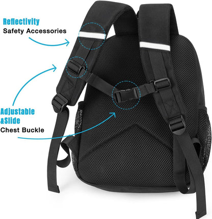 STEAMEDBUN Toddler Backpack Leash for 1-3: Backpack with Leash for Boys Girls - Anti-Lost Harness Backpack for Walking