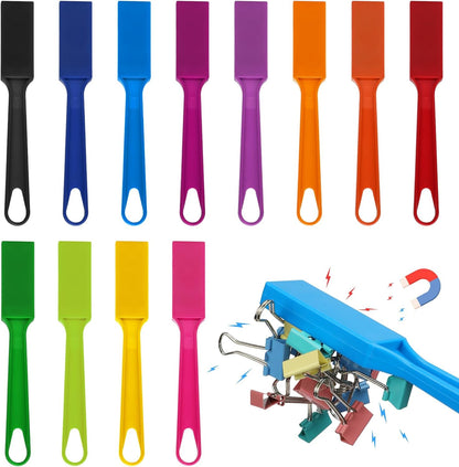 SAYAYA 16 PCS Magnetic Bingo Wands 7.87 Inch Colorful Magnet Sticks for Bingo Chips, Family Game Night, Science Learning, Counting Activities, and Educational Fun, Classroom Supplies