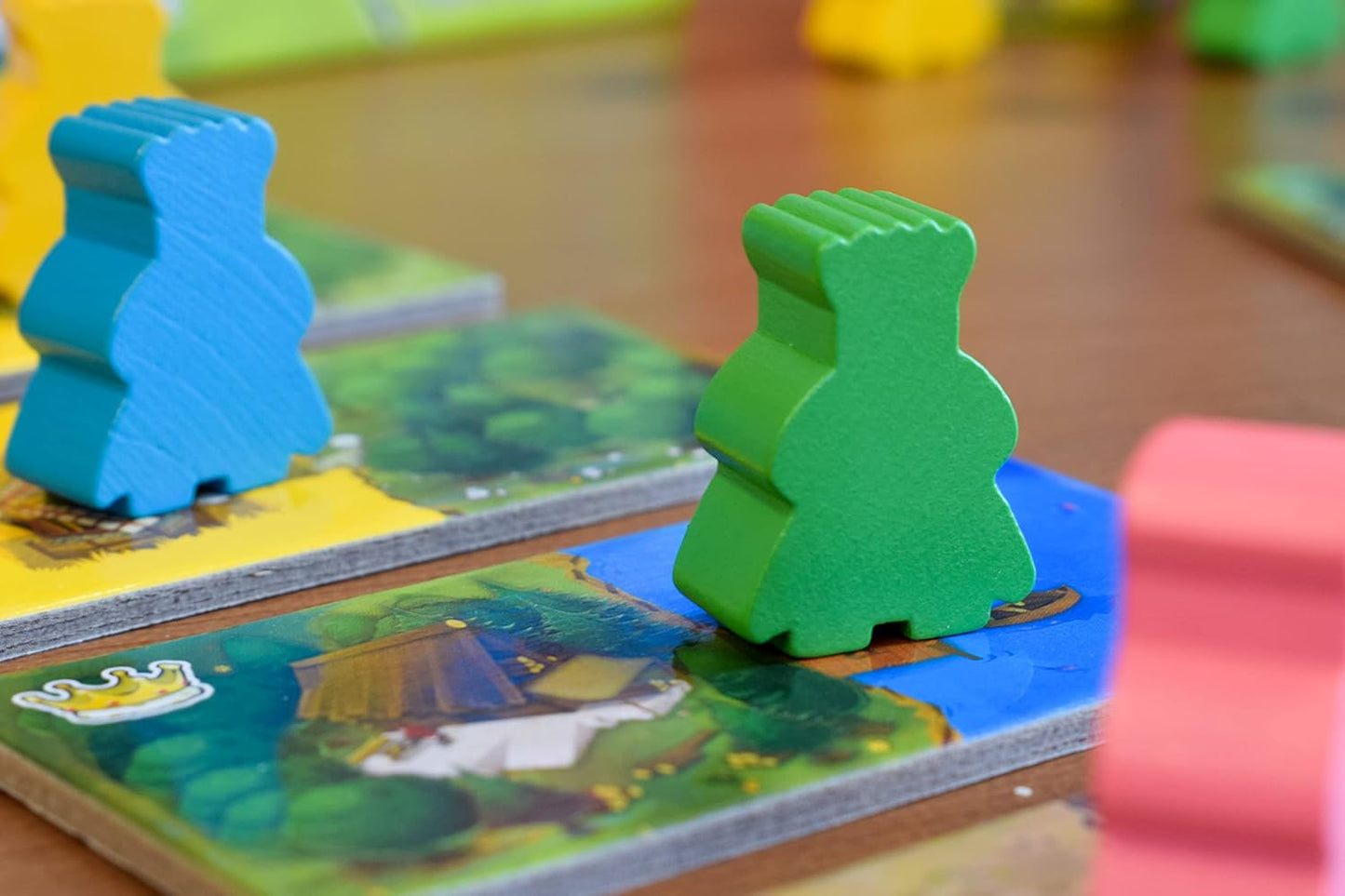 Strategy Board Game Extension for Kids, Teens and Family, Tabletop Game Nights, Ages 8 & Up, 2 to 5 Players, Kingdomino Age of Giants Expansion by Blue Orange Games