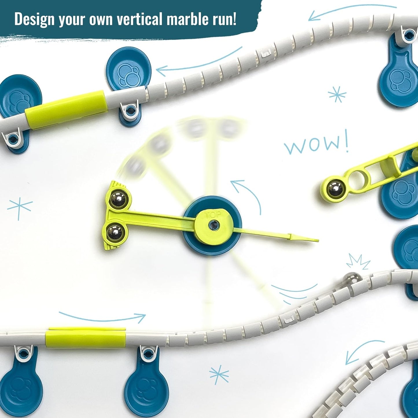 Gecko Run: Marble Run Snake Expansion Pack