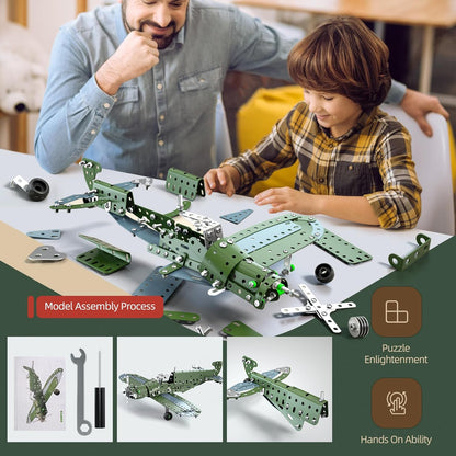 Building Toys Model Truck Set - STEM Building Projects Model Car Kit Toys for Kids Boys Ages 8-12 12-16, Assembly Science Model Car Kits Toys Gifts for Kids Girls Boys 8 9 10 11 12 Years Old and adult