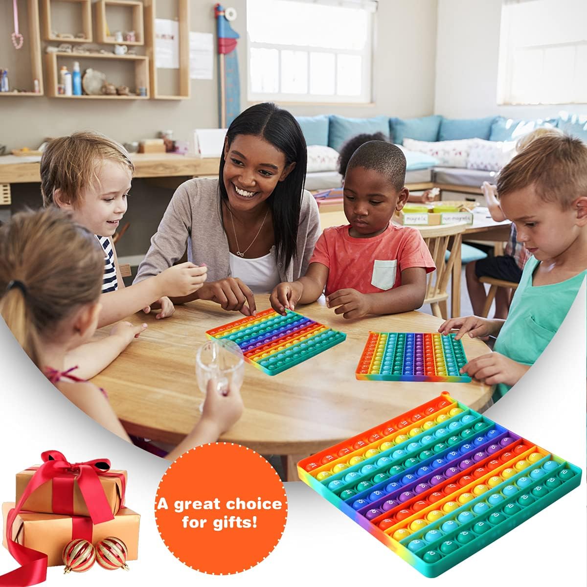 12 Multiplication Table Learning Workbook P00P Fidget Multiplication Game 12x12 Table Math Games Digital Table Toy, Fidget Learning Game Toy Relieves Stress, Creates Various Math Operations