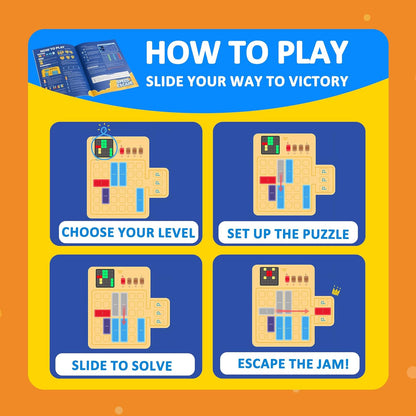 1500 Levels Intelligent Car Maze Game Huarong Road Escape Puzzle Desktop Brick Game Machine Logic Parking Blocks Kids Toy Gift
