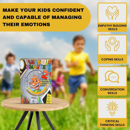 Thought-Spot Mad Smartz Anger Management & Social Skills Game for Kids & Teens | Impulse Control & CBT Tool for Emotional Regulation | for Home, School, or Therapy | Autism & ADHD Must-Have