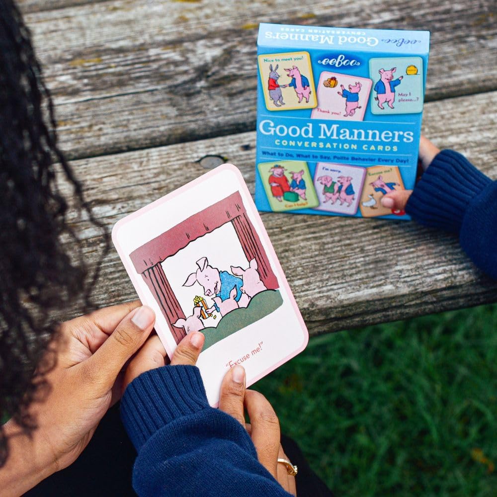 eeBoo: French Vocabulary Flash Cards, Learn French, Imaginative Problem Solving, Educational Games that Cultivates Conversation, Socialization, and Skill-Building, Perfect for Ages 4 and up