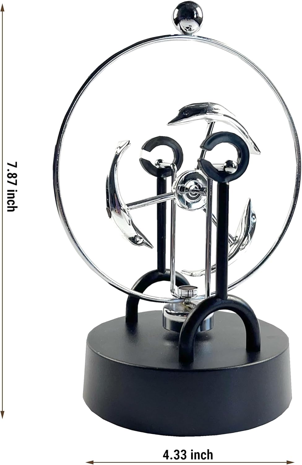 Perpetual Motion Kinetic Art Swing Physics Mechanics Balance Physics Desk Home Decor FN29