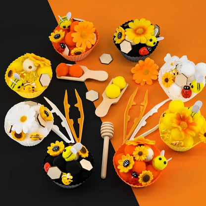 270 Pcs Numbers and Letters Sensory Bin Items Back to School Counting Sorting Sensory Bin Filler Fine Motor Numbers and Letters Geometric Figure Counts for Easter Spring Summer Sorting