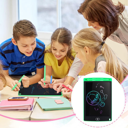 Tinlade 12 Pack LCD Writing Tablets for Kids Party Favors Games, 8.5 Inch Educational Learning Bulk Toys Gifts Erasable Doodle Boards Portable Electronic Drawing Pads for Toddlers 4-8 School Birthday