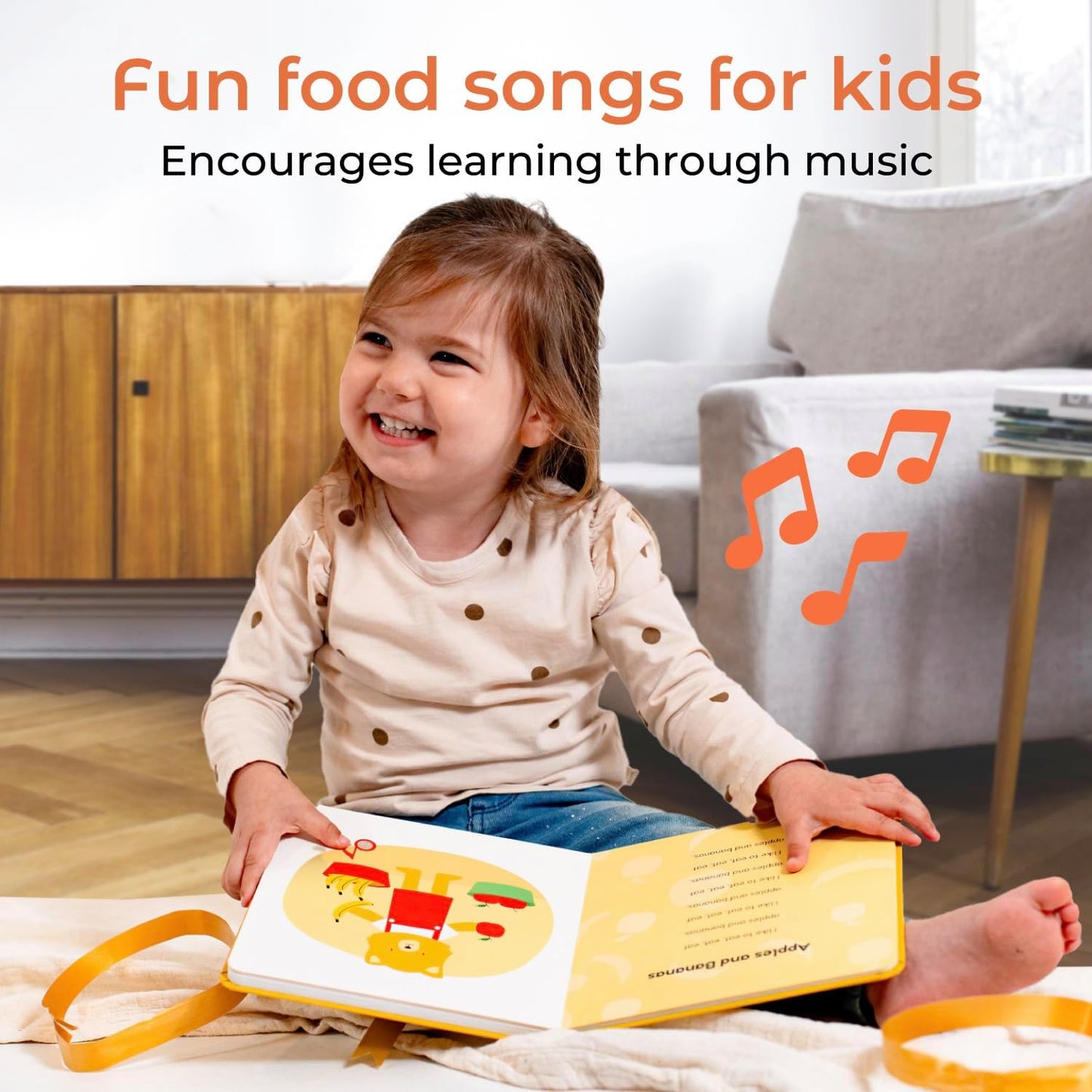 Cali’s Books Wind Down – USB-C Rechargeable Baby Book for Toddlers 1-3, Headphone Jack, Expert-Designed Bedtime Musical Book with Gentle Activities and Affirmations for a Calming Nightly Routine