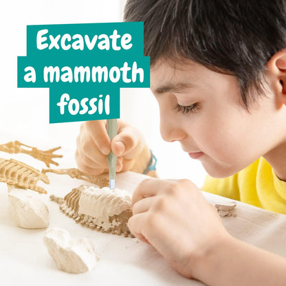 Science4you Triceratops Dinosaur Fossil Digging Kit - Excavate and Assemble 10 Dino Bones, Dinosaur Archeology and Paleontologist Toys, Games, Gifts for Boys and Girls Age 6 7 8 9 10+