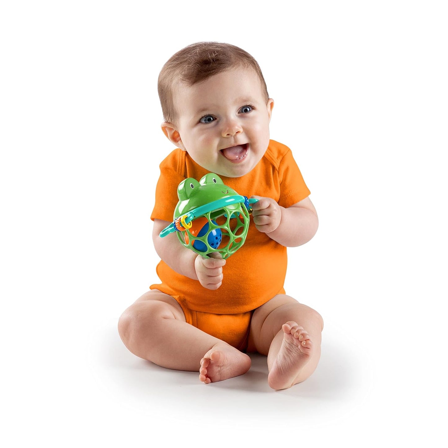 Bright Starts Soothers & Shakers 7pc Gift Set - BPA-Free Baby Rattles, Teethers and Stroller Toys, Unisex, Newborn+