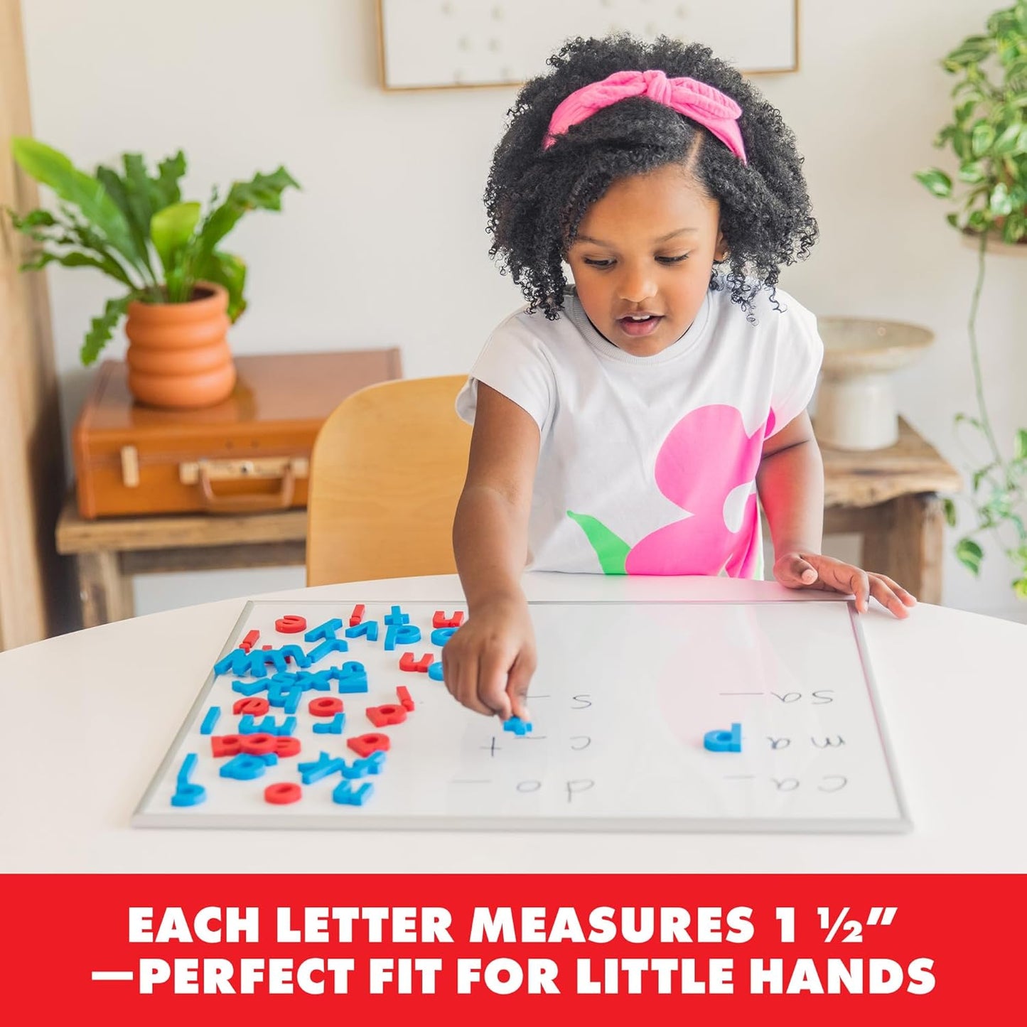 Educational Insights Color-Coded Lowercase AlphaMagnets - ABC Magnets for Kids Ages 3-5, Toddler Alphabet Learning Toys, School Supplies, Preschool Classroom Essentials, Magnetic Letters for Fridge