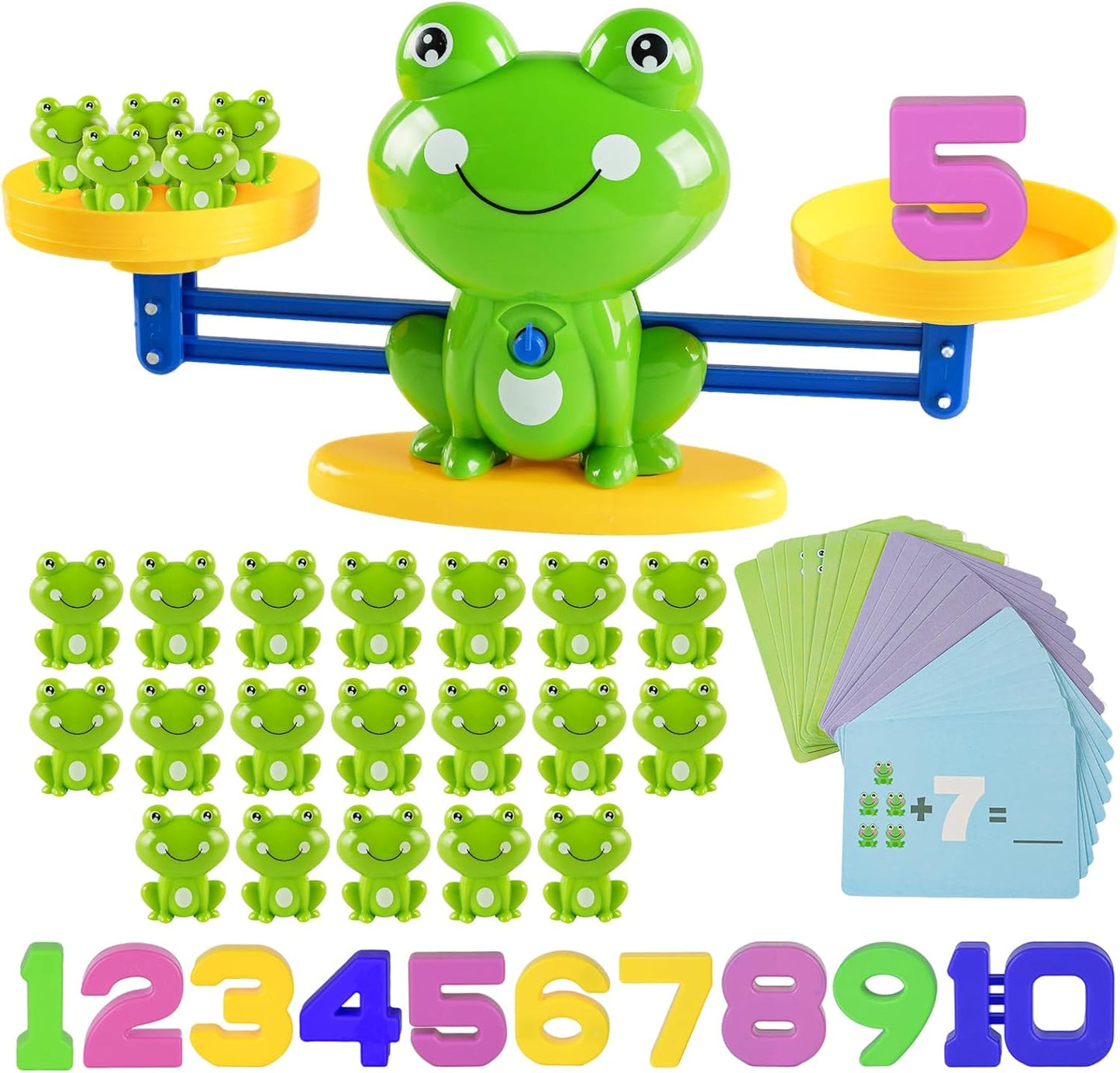 Dinosaur Balance Toy for Kids – Montessori Math Game and Counting Tool for Preschool Learning, Educational Activity Set for 3 Year Old and Up, Cool Classroom Must-Have