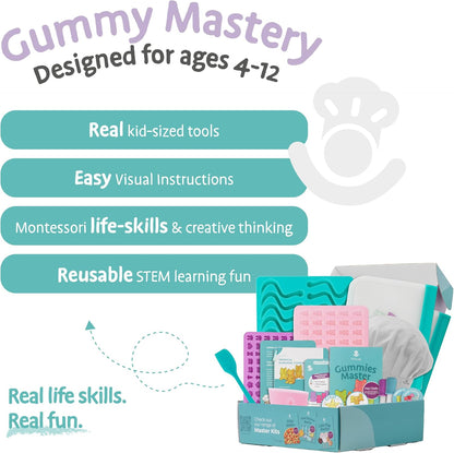 Tovla Jr. My First Food Science Kit – Edible Slime + Fun Experiments – STEM Montessori-Inspired Activity Set for Ages 5-8