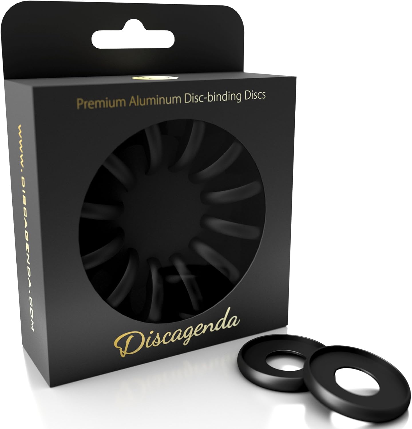 Discagenda Discbound Discs (Gold, 9 Piece 1.65in)