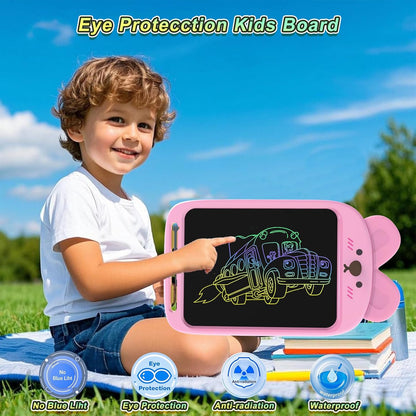 10 Inch LCD Writing Tablet, Erasable Doodle Board Toy, Cute Lion Drawing Pad for Kids Ages 2-6 - Educational Christmas Birthday Gift (Lion)