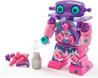 Educational Insights Design & Drill Robot - Construction Toys & Tools for Kids, Robot Toy Building Sets, Kids' Tool Set with Working Screwdriver, Take Apart STEM Set, Gifts for Boys & Girls Ages 3+